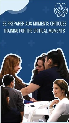 Training for the critical moments 🏥🩹 Se préparer aux moments critiques