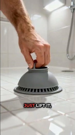 This is why your shower drains slow down