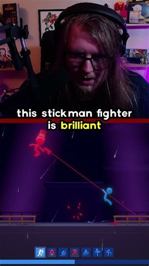this stickman fighter is brilliant