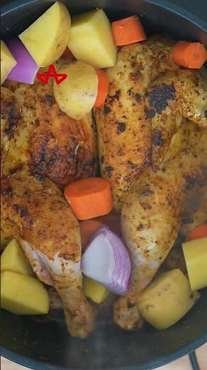 This is how I prepare a roast chicken without using an oven