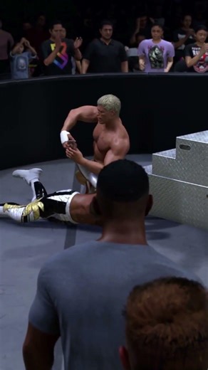 Cody Rhodes Pedigrees Jey Uso Outside The Ring!! #wwe2k26 #wwe2k26gameplay