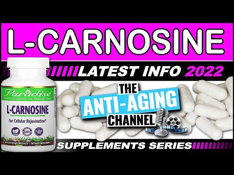 L-CARNOSINE | Latest Anti Aging Information | Life Extension Supplements
