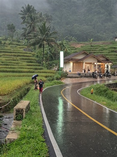 Bathing in the gutter when it rains – why people do it