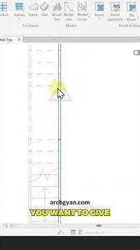 How to create straight stair case in revit