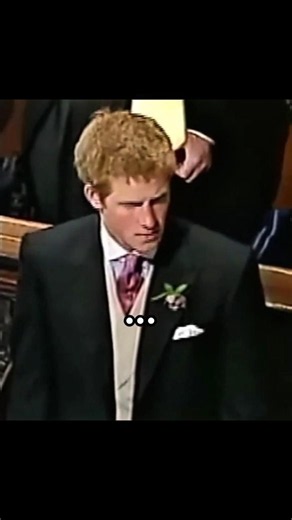 prince Harry was trying hard to control himself