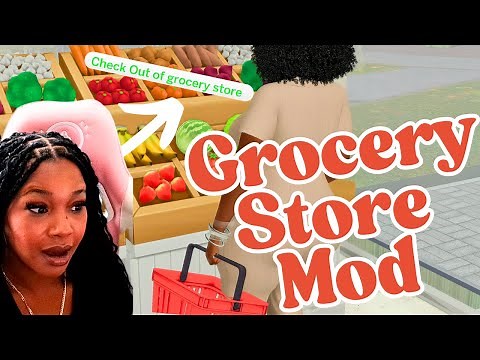 This Sims 4 Mod Lets You Create & Run a Fully Functional Grocery Store 🛍️
