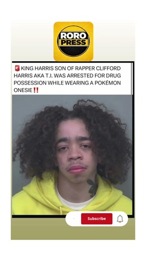 King Harris ARRESTED in Pikachu Onesie! ⚡️ T.I.'s Son Faces Felony Charges