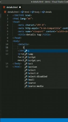 How to hide/show content using html | Detail Tag in html || HTML and CSS Important Tricks
