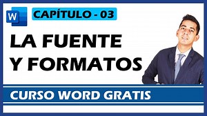 ✅ 03 | Fuentes y Formatos de Texto en Word | El Tío Tech 2025