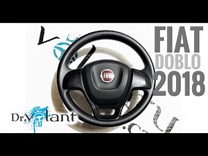 Fiat Doblo 2018 airbag steering wheel removal - Dr.VOLANT