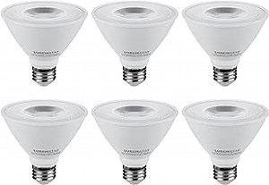 TORCHSTAR PAR30 Short Neck LED Flood Light Bulb, 8W Equivalent 75W, CRI90+ Dimmable, UL Listed, E26 Base, 800 LM Spot Light Bulbs, 3000K Warm White, Pack of 6