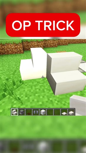 Minecraft Viral Tik tok Build hack you must try now 😉 #shorts #viral #minecraft