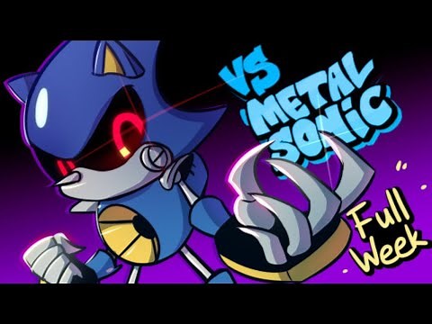 Friday Night Funkin' - V.S. Metal Sonic FULL WEEK - FNF MODS [HARD]