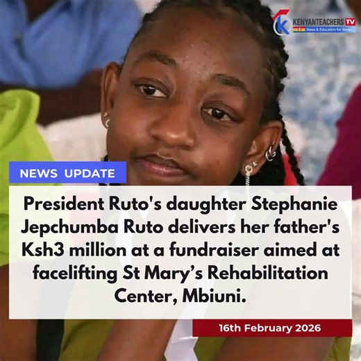 𝗦𝘁𝗲𝗽𝗵𝗮𝗻𝗶𝗲 𝗥𝘂𝘁𝗼 𝗦𝘁𝘂𝗻𝘀 𝗠𝗯𝗶𝘂𝗻𝗶! 𝗗𝗲𝗹𝗶𝘃𝗲𝗿𝘀 𝗞𝘀𝗵𝟯𝗠 𝗗𝗼𝗻𝗮𝘁𝗶𝗼𝗻 𝗙𝗿𝗼𝗺 𝗣𝗿𝗲𝘀𝗶𝗱𝗲𝗻𝘁 𝗥𝘂𝘁𝗼!