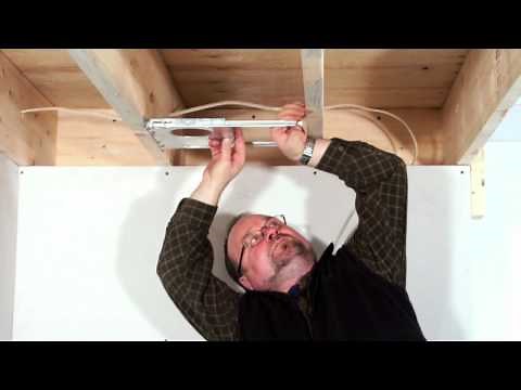 Eclairages encastrés BAZZ: comment installer des spots encastrés (NOUVELLE CONSTRUCTION)