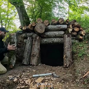 66K views · 1.3K reactions | Constructing a Comfortable Dugout for Bushcraft, Survival, and Secret Shelter | Bushcraft Survival Man | Facebook