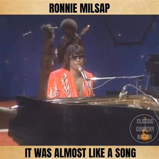 A heartfelt melody that captures the bittersweet beauty of love’s delicate moments, Ronnie Milsap’s ‘It Was Almost Like a Song’ sings to the soul. | Classic Country Nation