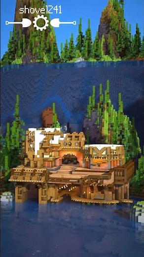 Building a Minecraft House by the River