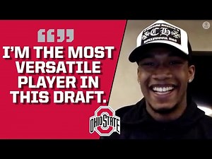 Garrett Wilson Reflects on Times at Ohio State Ahead of the 2022 NFL Draft [FULL Interview] | CBS…
