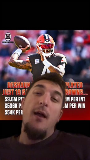 TwoToneSports on Instagram: "$230M guaranteed… for THIS? 🤯 19 games, insane cost per stat, and Cleveland is still stuck. Worst contract in NFL history or unfair narrative? Comment your take 👇🔥 #NFL #ClevelandBrowns #DeshaunWatson #NFLDebate #Football"