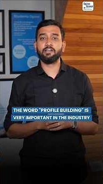 “Build your profile before it’s too late!”