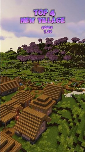 TOP 4 BEST VILLAGE SEEDS MINECRAFT 1.20