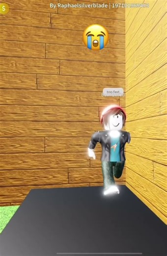 Too fast 😭 #roblox #robloxmemes #robloxmeme #obbycreator