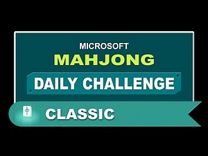 Microsoft Mahjong Daily Challenge November 15, 2025 | Classic - Medium