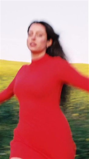 Artist LYRAH Shot on 35mm — Running Through Yellow Flowers #Shorts