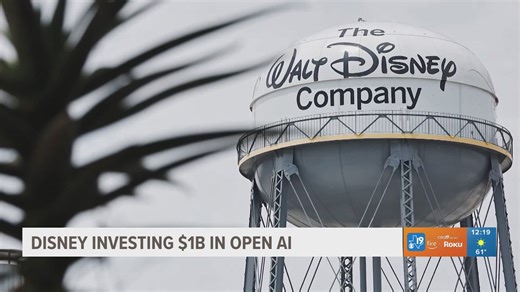 Disney investing $1 billion in OpenAI