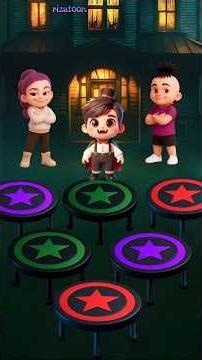 Trampoline challenge 😆🤸 #shorts #cartoon #animation