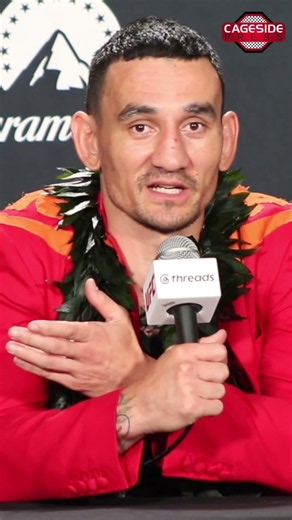 Max Holloway reacts to how his fight with Conor McGregor went down #UFC329