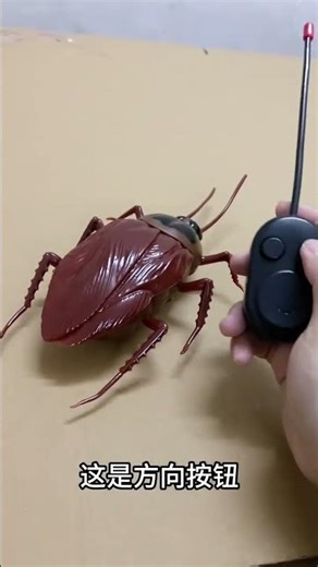 GIANT RC Cockroach PRANK! 😱 Scaring My Family with a Remote Control Bu