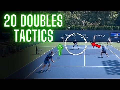 Dominate the net: 20 advanced doubles tips to win more tennis matches