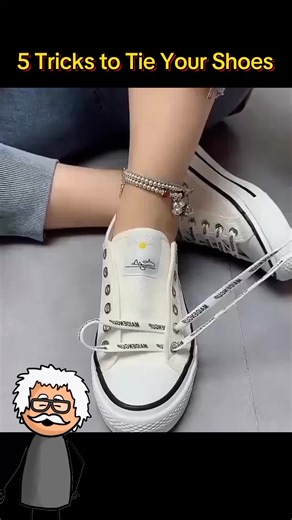 😮❤️5 Tricks to Tie Your Shoes