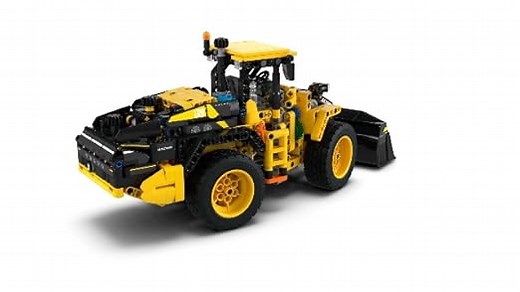LEGO Technic Volvo L120 Electric Wheel Loader - Construction Vehicle Toy with Articulated Steering and Moving Shovel - Birthday Gift for 9+ Year Old Boys - 42209