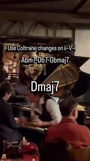 How to Play OUTSIDE on ii–V–I (Coltrane Change)