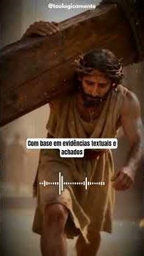 COMO ERA A CRUZ QUE JESUS FOI CRUCIFICADO? #shorts