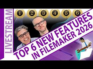 Top 6 New Features in FileMaker 26 with Vince (& HOnza)