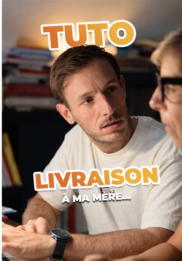 POV : Tu apprends à ta mère à commander en ligne et à se faire livrer par Colissimo… 👀🧡 #LaPoste #Colissimo #Livraison