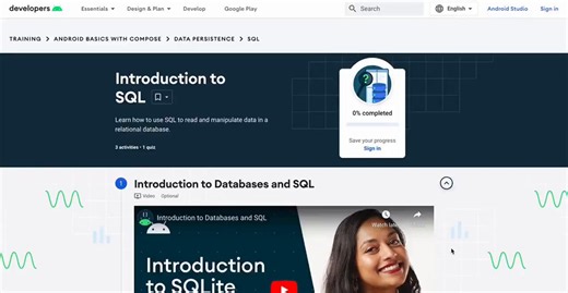 10. Introduction to SQLLearn how to use SQL to read and manipulate data in a relational database.https://t.co/PgL9IAd5xd