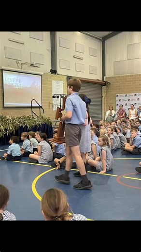 1.6K views · 31 reactions | REMEMBRANCE DAY > Today our 6R Students lead us beautifully in our Remembrance Day Liturgy. Our Secondary and Primary leaders represented St Mary’s at the town park Remembrance Day Service where our captains lead a wreath and our Cherubim and Seraphim choirs sang a veterans hallelujah. This moving act of service shows how we can be people of ‘Mercy in Action’. | St Mary's School, Goondiwindi | Facebook