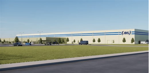 JBS USA breaks ground on $135M sausage plant in Perry