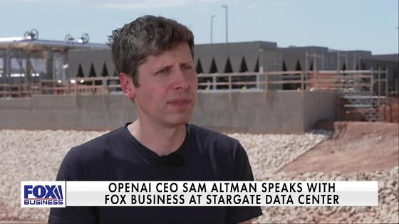 OpenAI's Sam Altman on the Stargate AI data center in Texas