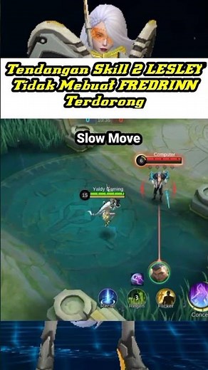 Tendangan Skill 2 LESLEY Tidak Membuat FREDRINN Terdorong | #short