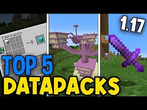 5 DATA PACKS for MINECRAFT 1.17 😲