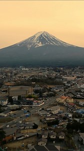 Mount Fuji in Focus: Drone’s View of Japan’s Iconic Peak.
