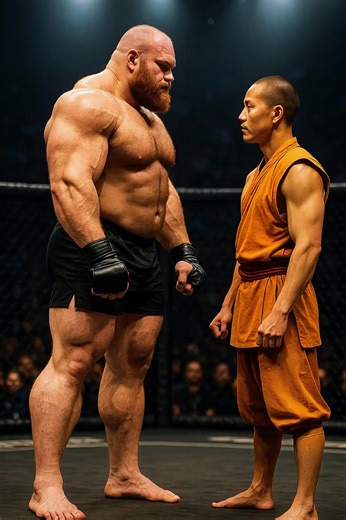 AI Fight: Shaolin Monk vs MMA Fighter