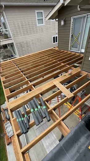 Waterproofing an entire deck