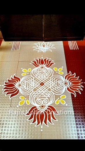 Today's ( 09.01.26 ) Rangoli #shortsfeed #shorts #fridayrangoli